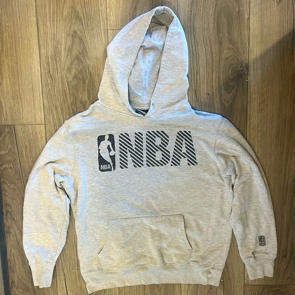 NBA official grey hoodie. Size M.